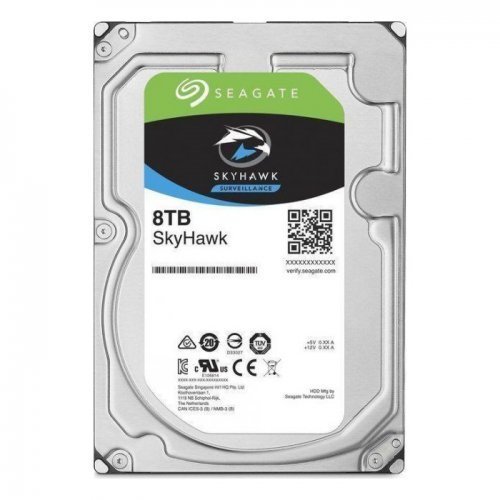 8 TB SEAGATE 3.5 SKYHAWK AI 7200RPM 256MB 7/24 GUVENLIK ST8000VE001 (RESMI DIST GARANTILI)