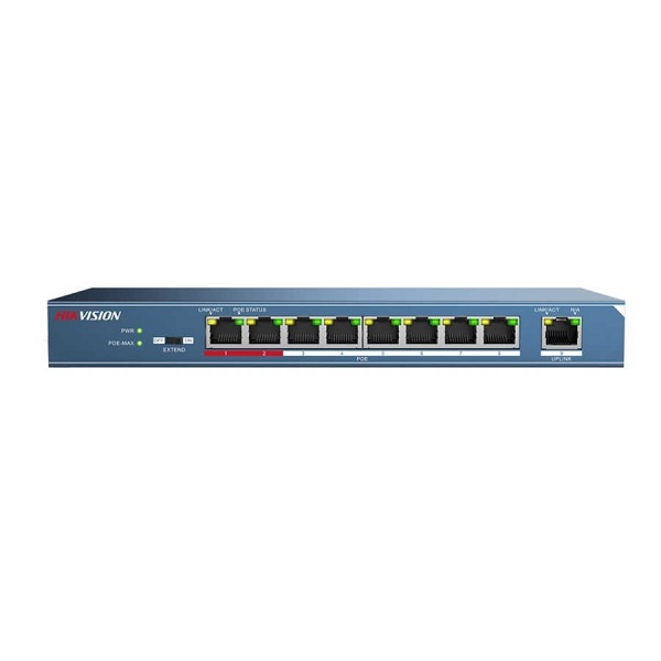 HIKVISION DS-3E0109P-E/M 8X10/100+1X10/100 60W POE SWITCH